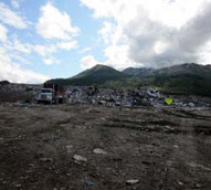 The Anchorage Regional Landfill has the capacity to hold 40 million cubic yards of waste and is currently one-third utilized. While the landfill expands and produces more methane it allows the LFGTE plant to increase its electrical producing capability. The Anchorage Regional Landfill has the capacity to hold 40 million cubic yards of waste and is currently one-third utilized. While the landfill expands and produces more methane it allows the LFGTE plant to increase its electrical producing capability.